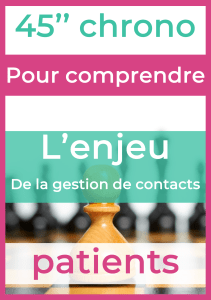 Gestion de la relation patient : l'enjeu de la gestion de contacts